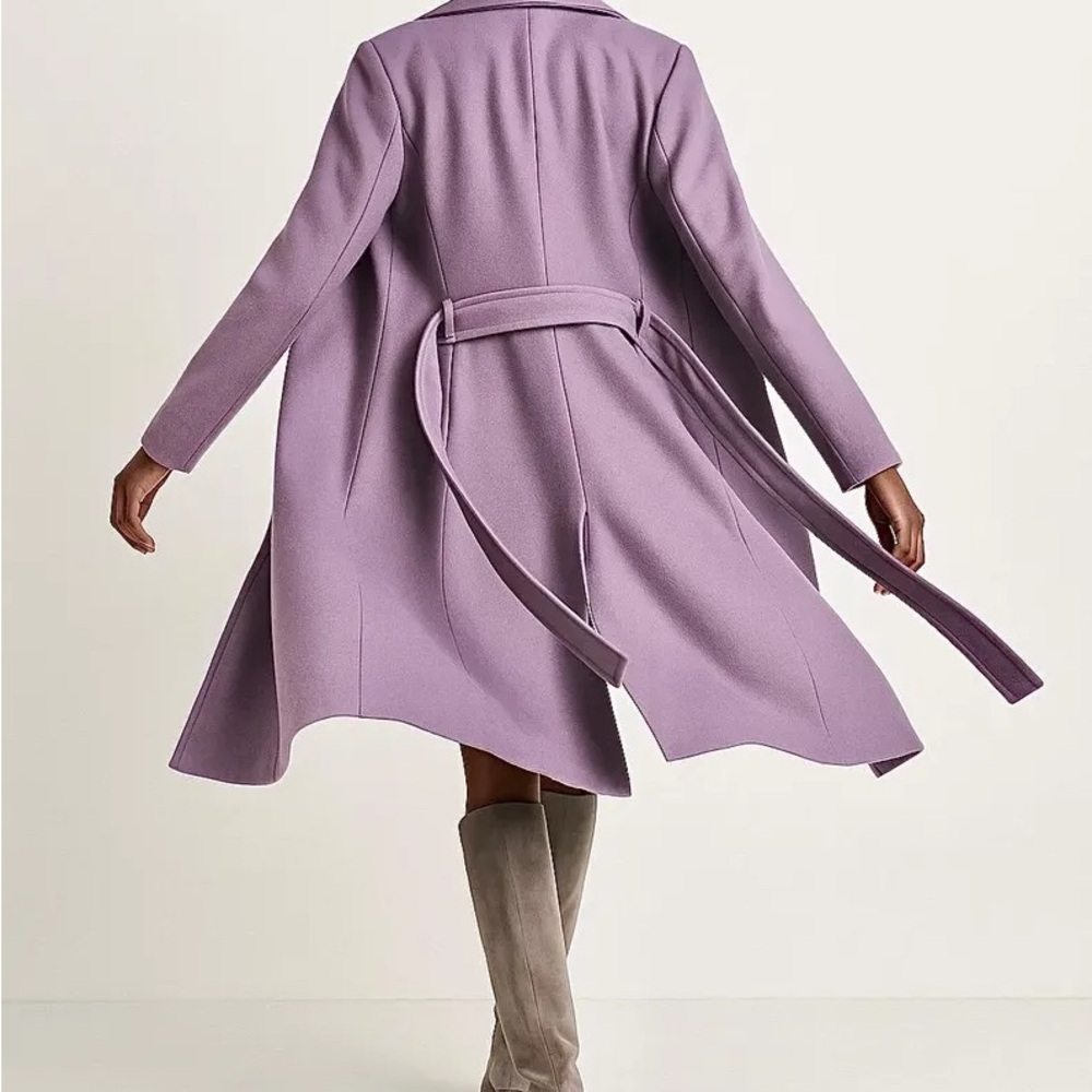 United Colors of Benetton Purple Women's Coat - Picture 4 of 7